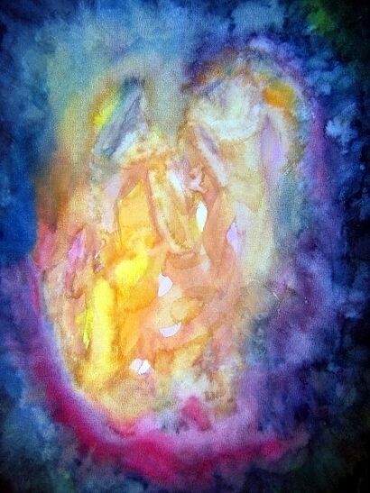 Silenzio  - a Paint Artowrk by Teresa Campioni